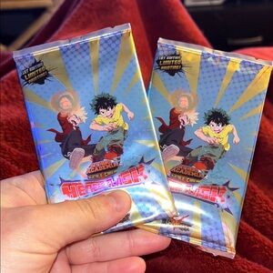 NEW My Hero Academia 1st Edition Trading Cards